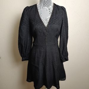 BNWT Black print Joie dress